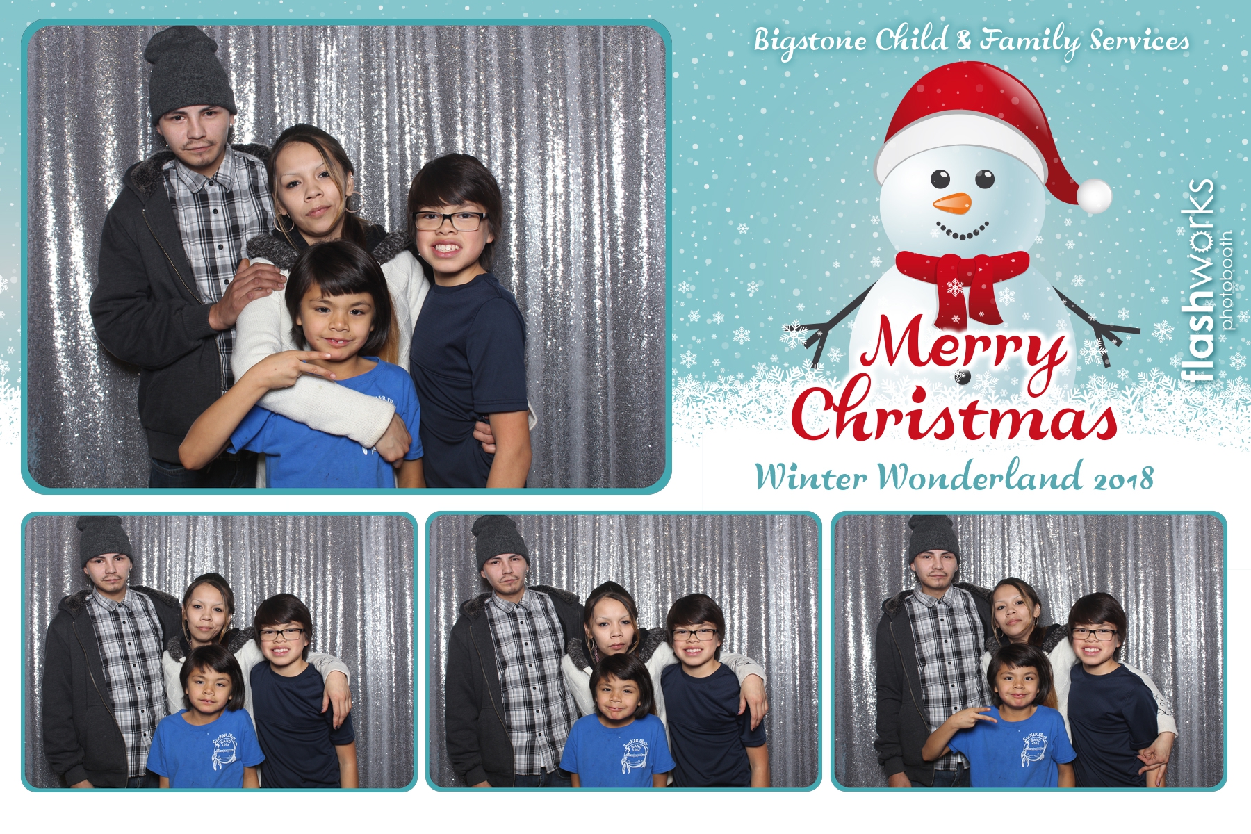 Bigstone Child & Family Services Winter Wonderland 2018 | View more photos from the event at gallery.flashworksphotobooth.com/u/FlashworksPhotoboothInc/Bigstone-Child-Family-Services-Winter-Wonderland-2018